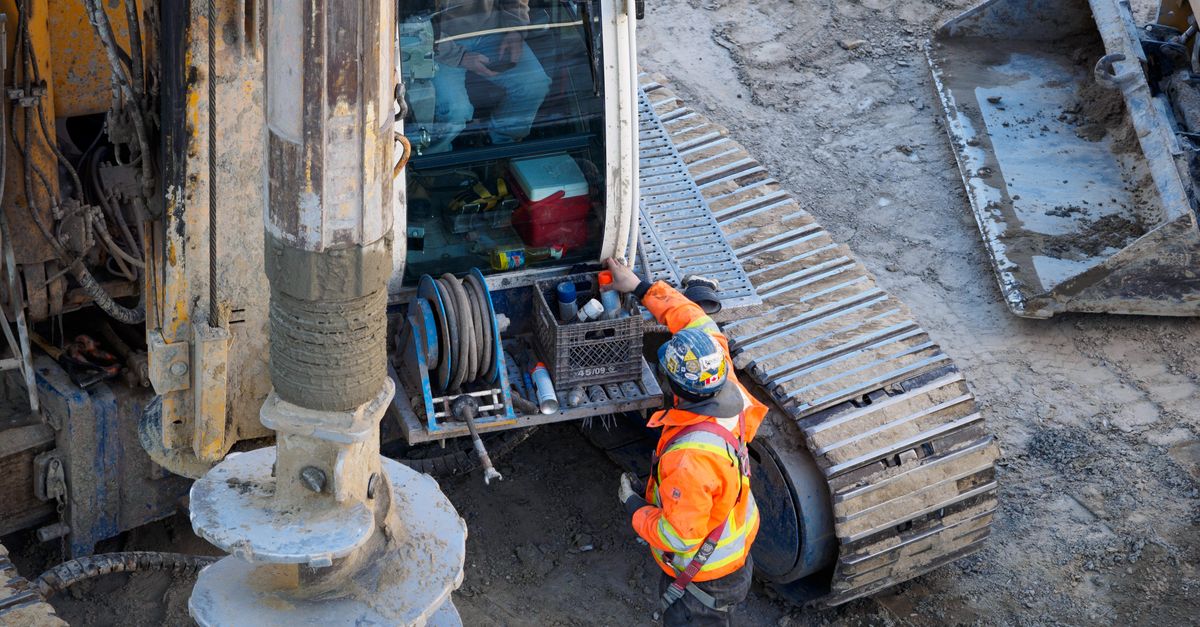 Hydratation des travailleurs sur chantier